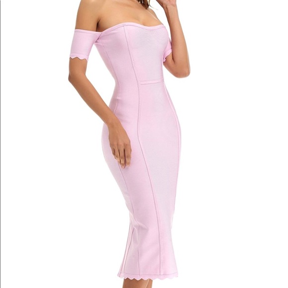 Pink/lilac beautiful dress size s/m - Picture 2 of 4